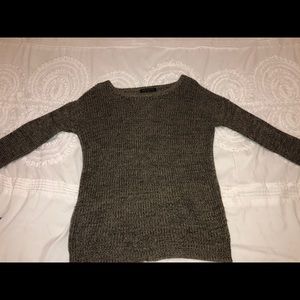 Brown comfortable cowl sweater :)